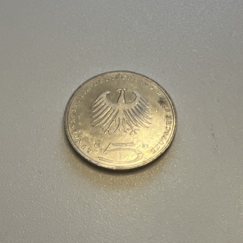 Brd gedenkmünze - 5, dm
