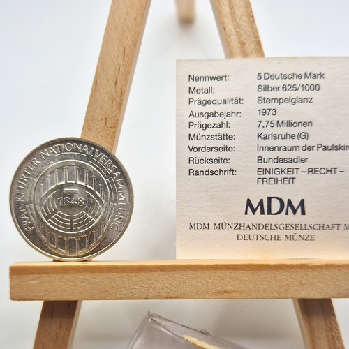 Gedenkmünze 1973 - dm,