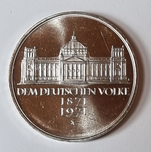 Brd 1971 zum 100 - brd, dm