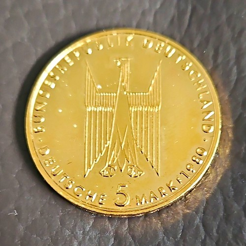 Brd gedenkmünze 1980 - dm,