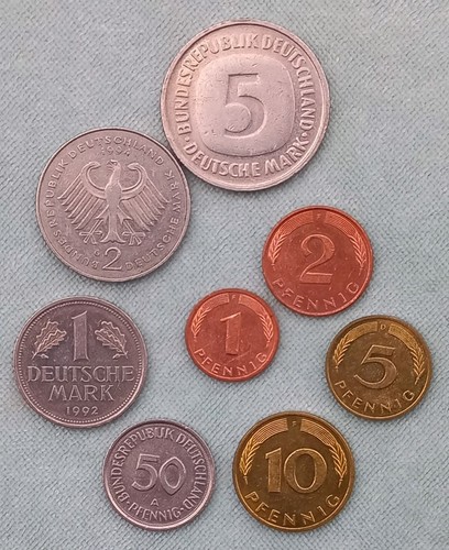 Erinnerungssatz pfennig bis - pfennig,