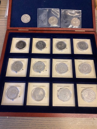 15x 5dm brd - 5dm, gedenkmünzen