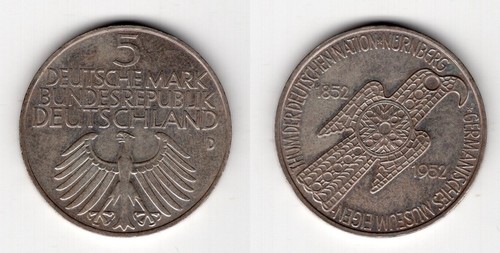 Brd dm 1952 d - ,