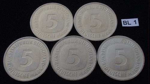 Brd deutschland dm 1995 - 5,