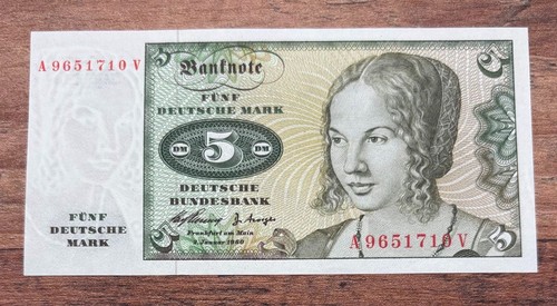 Schein 1960 kassenfrische - dm,
