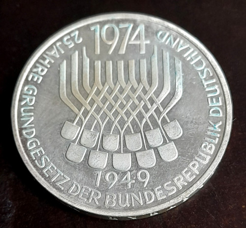 Brd 1974 25 - 5, jahre