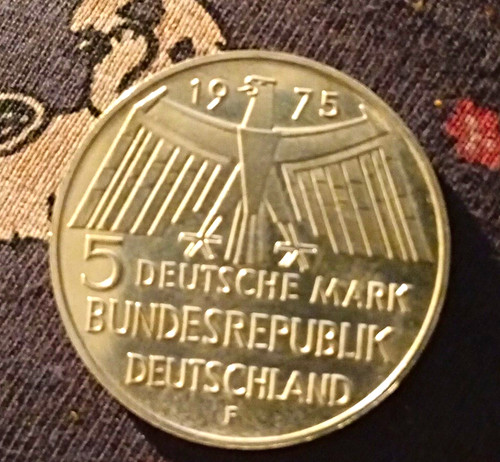 Brd gedenkmünze 1975 - 5,