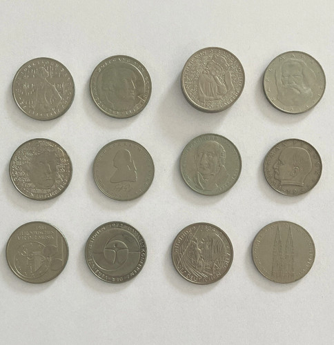 Brd dm gedenkmünzen - brd, 2-/5-dm