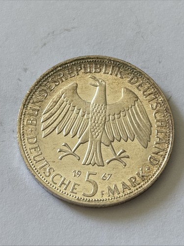 Silbermünze 1967 - dm, f
