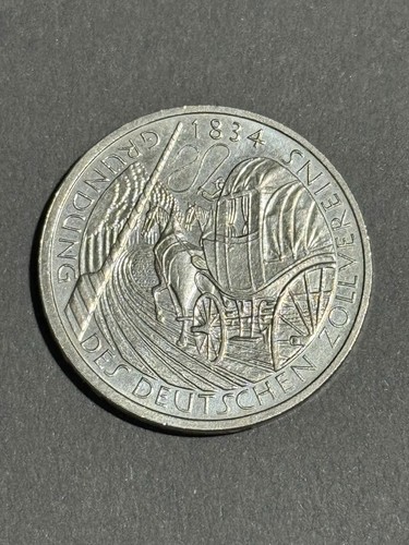 Gedenkmünze brd 1984 - dm,