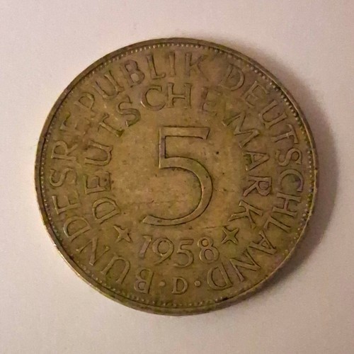 Münze brd bundesrepublik - dm,