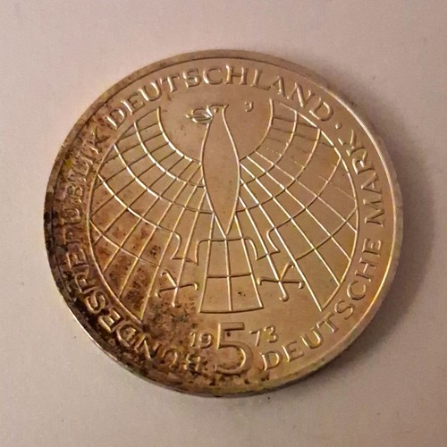Brd 1973 gedenkmünze - dm,