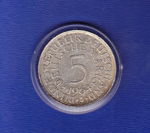Silbermünze - 5, dm