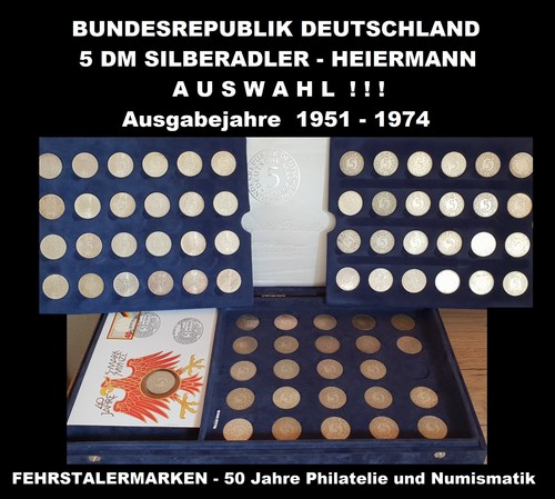 Brd auswahl 5 - -, silber