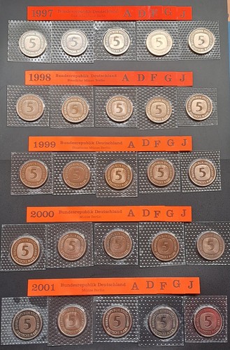 1997 2001 f - dm, a-d-f-g-j