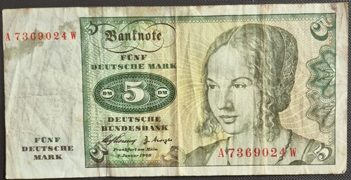 Banknote deutsche - 5,