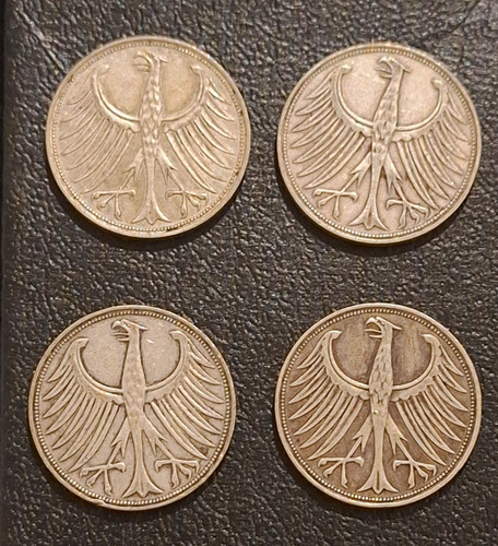 Dm silberadler - 4x, 5