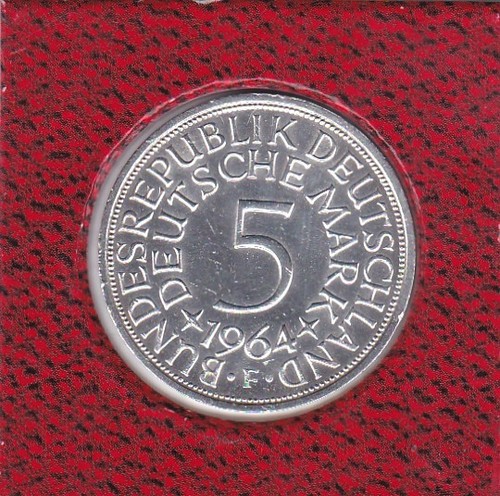 Silberadler 1964 f - 5, f-